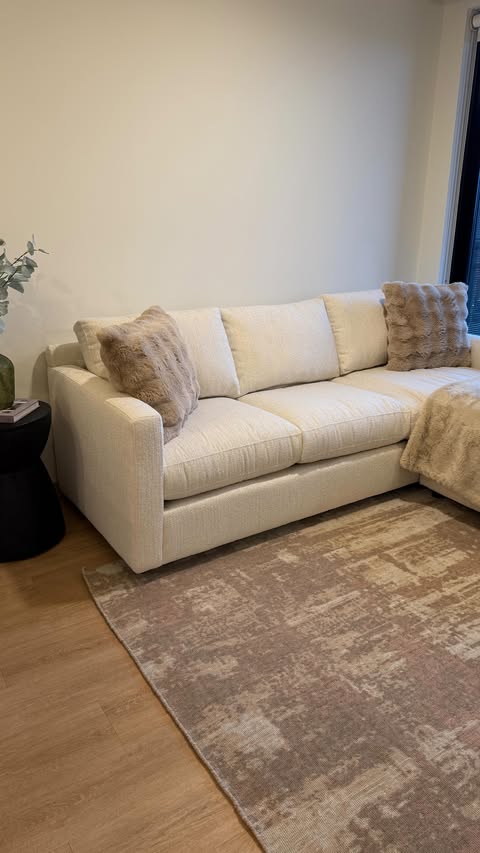 Instagram post by @ellie_teale for West Elm. Caption reads: Do we love the rugs 😍😍 both are from @westelm :)....