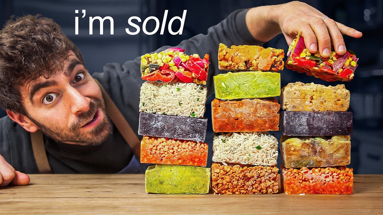 YouTube post by @LifebyMikeG for Kettle & Fire. Caption reads: A Revolution in Meal Prepping....