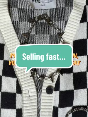 TikTok post by @ocgrl4life for The Gold Blush. Caption reads: Everyone was in a frenzy over this cardigan last....