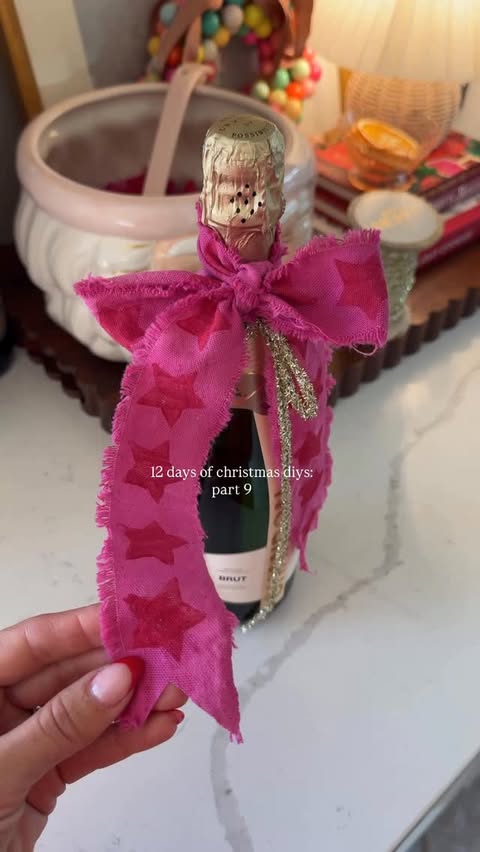 Instagram post by @debtrette for Rit Dye. Caption reads: diy ribbons because a touch of handmade makes any....