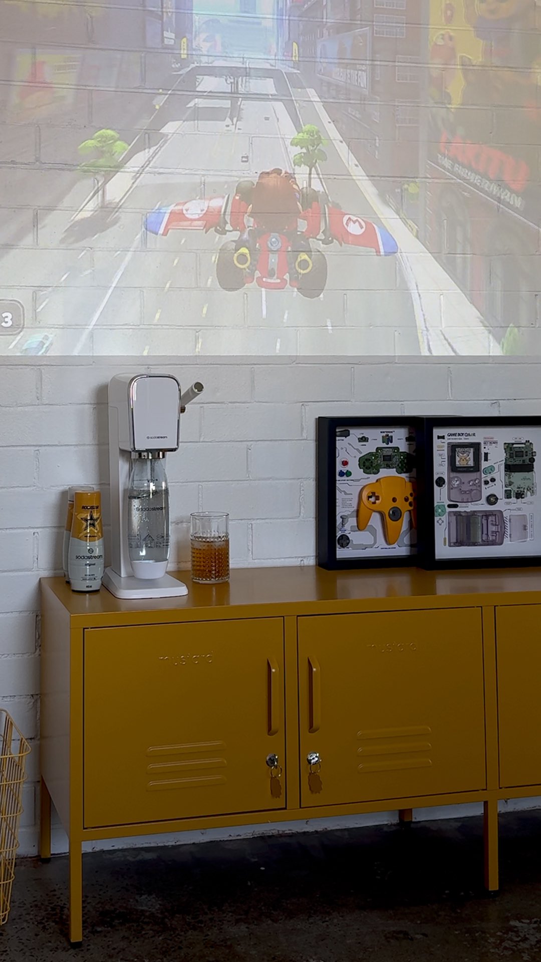 Instagram post by @shannongrixti for SodaStream. Caption reads: SodaStream just levelled up with a sugar-free....