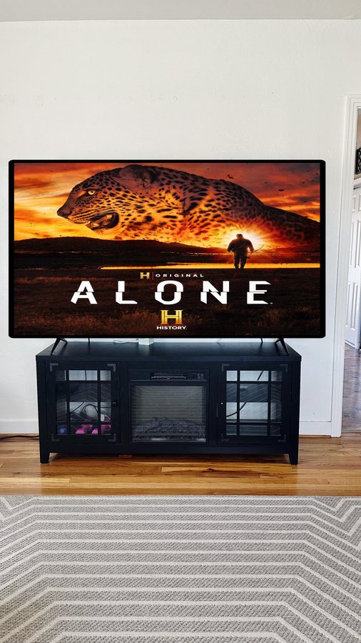 Instagram post by @counting.coles for HISTORY. Caption reads: [...] can watch new episodes of Alone on The....