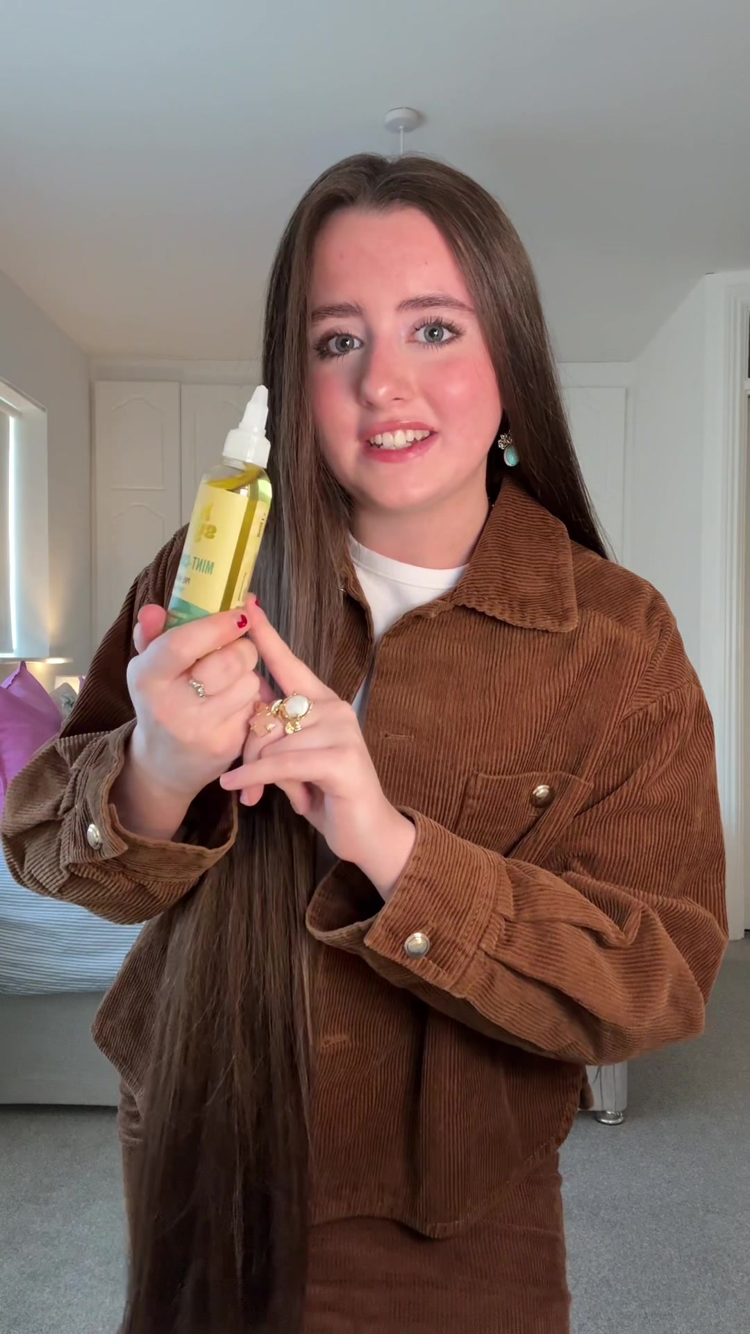 TikTok post by @aussie_wannabes for Hair Syrup. Caption reads: Which hair syrup are we all getting this Black....