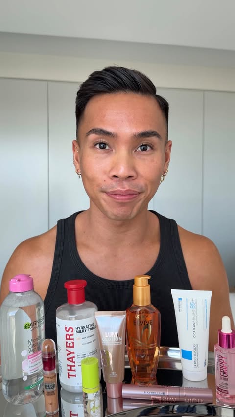 Instagram post by @danhdoanmua for Priceline. Caption reads: not chasing trends in 2026, saurri @pricelineau....