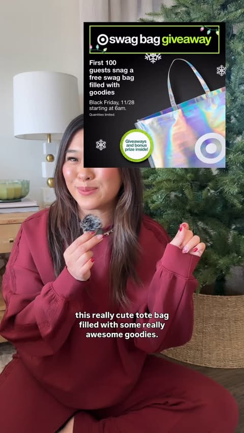 Instagram post by @sandyalamode for Target. Caption reads: Yay!! @target just announced their Black Friday....
