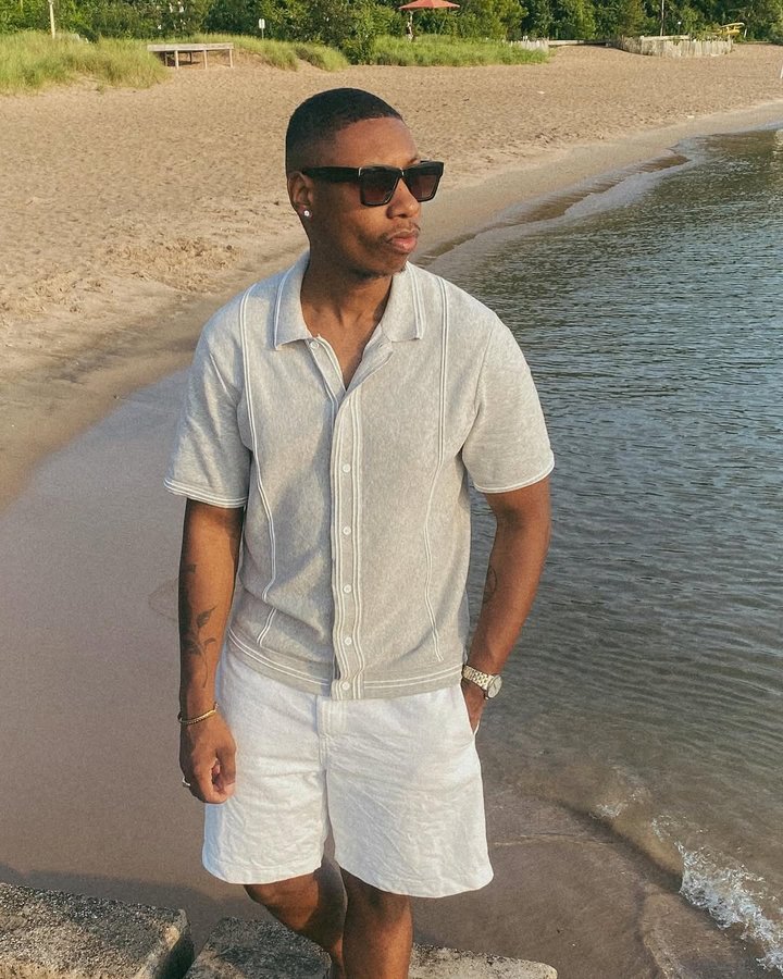 Instagram post by @wiillmoore for Wax London. Caption reads: Summer inspo w/ @waxlondonclothing #wearingwax.