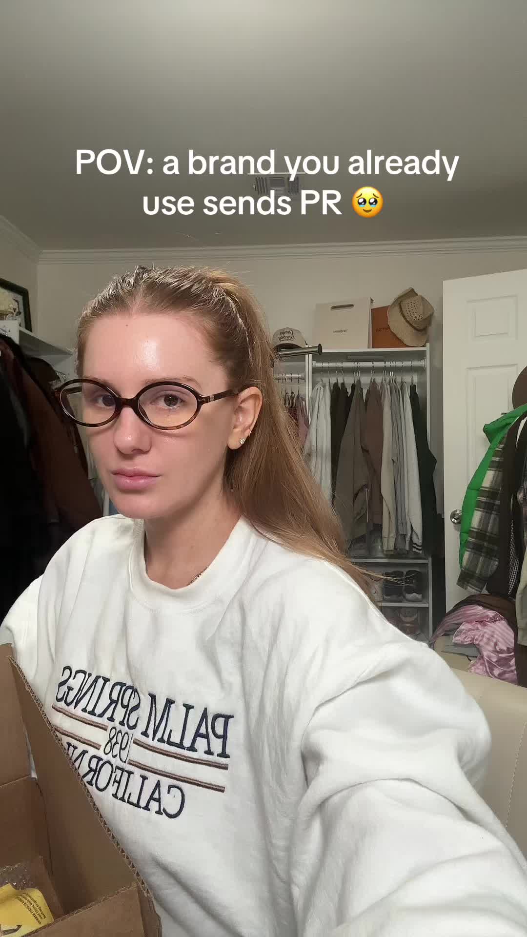 TikTok post by @savannahderritt for ShopFlavCity. Caption reads: Opening some surprise PR from @ShopFlavCity 🥹....
