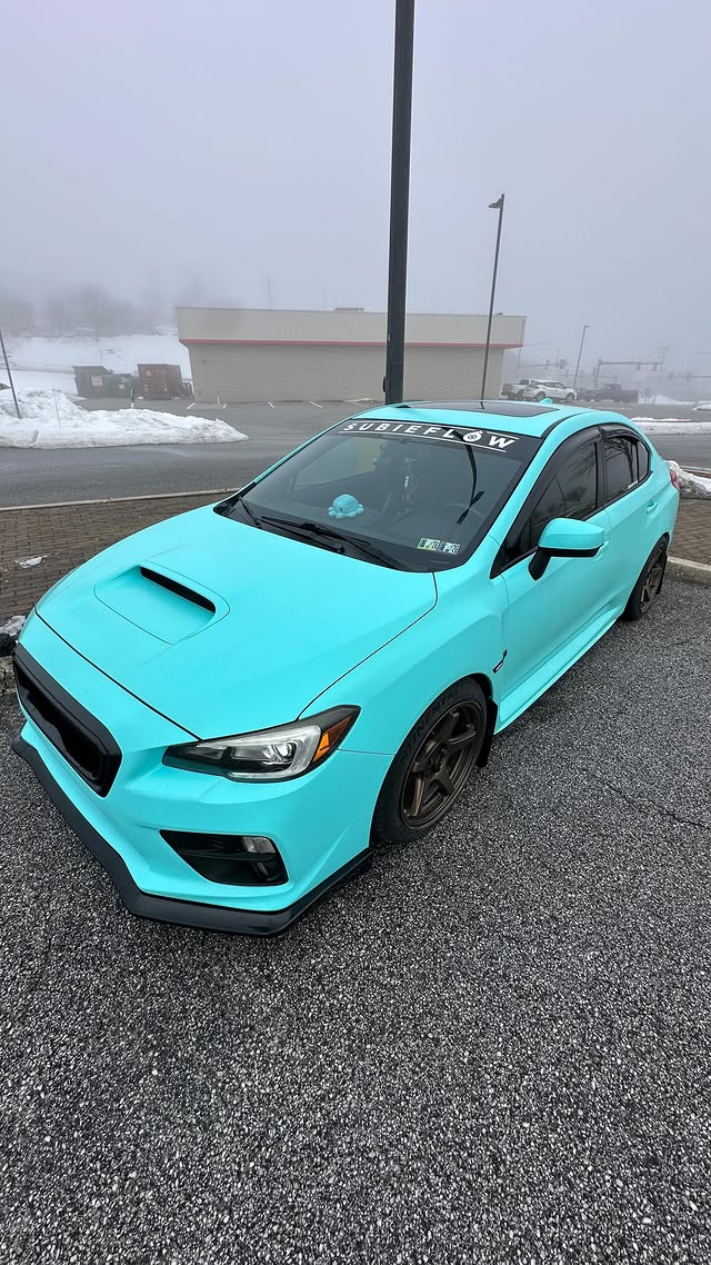 Instagram post by @socialsubaru for So Scare. Caption reads: [...] @mishimoto @jdmuscleusa @soscare.tm....