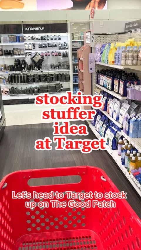 Instagram post by @targettakesmypaycheck for The Good Patch. Caption reads: (#thegoodpatchpartner) Let's head to Target to....