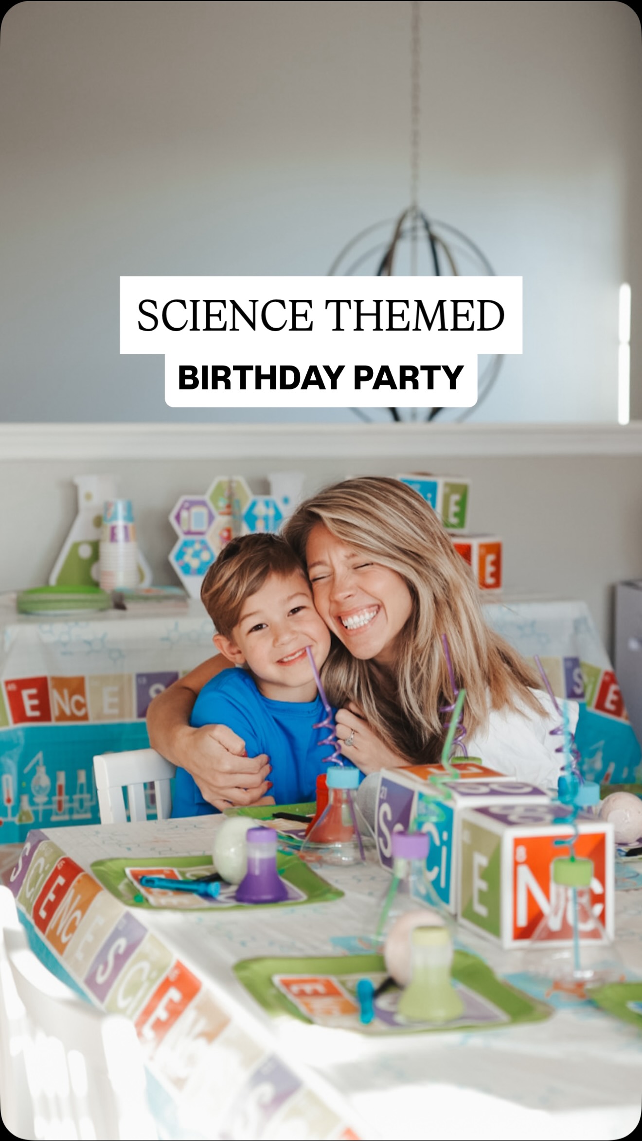 Instagram post by @stephleighworthy for Oriental Trading. Caption reads: #ad Absolutely LOVE the uniqueness and simplicity....