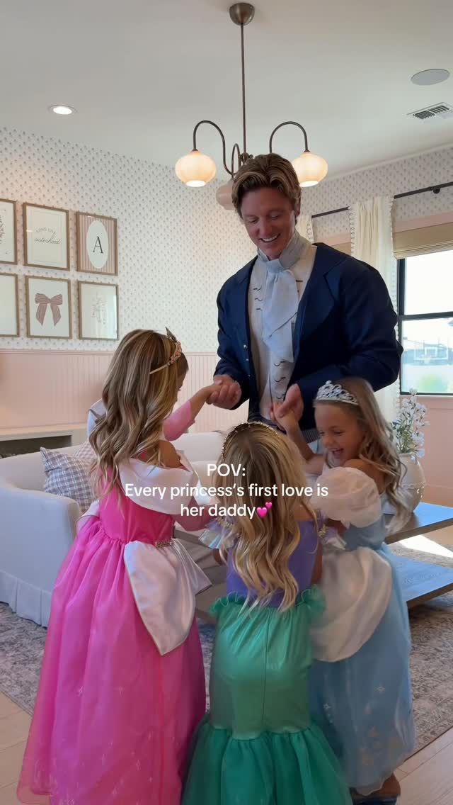 Instagram post by @karissakayabbott for JAKKS Pacific. Caption reads: No fairy tale ending could ever be sweeter than....