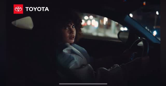 Instagram post by @thisisnotyillian for WILHELMINA. Caption reads: Toyota Commercial @thisisnotyillian.