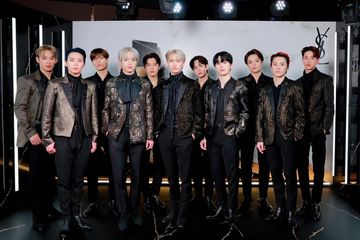 Instagram post by @official_jo1 for YSL Beauty. Caption reads: @ YVES SAINT LAURENT BEAUTE「I AM LIBRE」

#YSL....