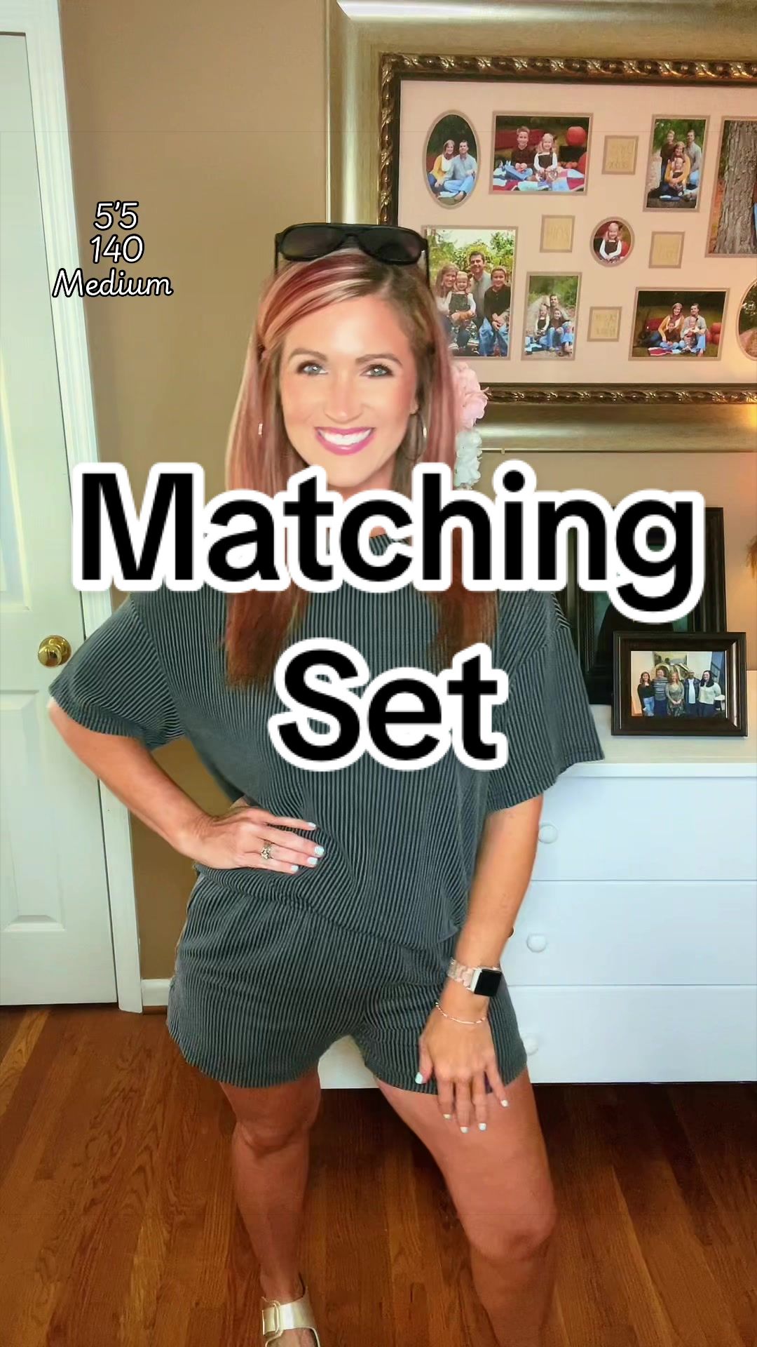 TikTok post by @jordanbradford490 for Shewin Boutique. Caption reads: @Asvivid Shop #matchingset #asvivid.