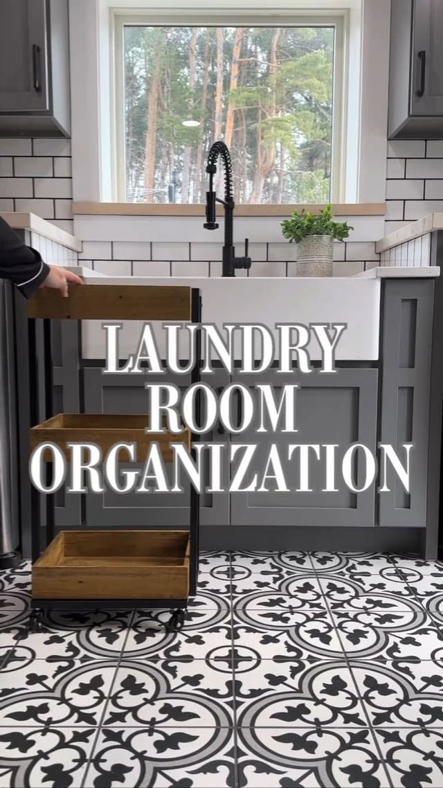 Instagram post by @kira_turner for DECOR STEALS. Caption reads: [...] affordable storage solutions from....