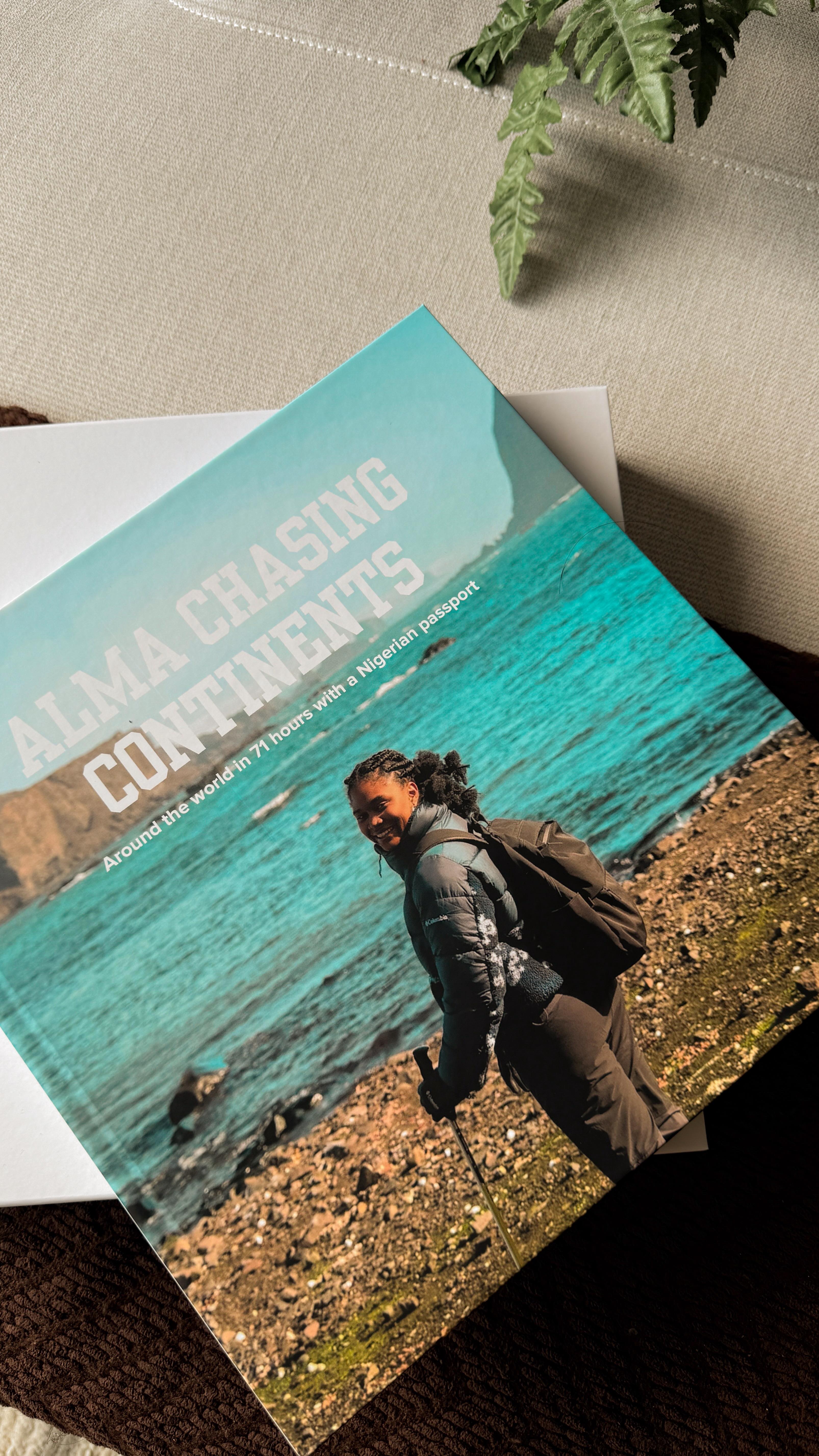 Instagram post by @almaasinobi for Mixbook. Caption reads: You don’t want to look back on your life one day,....