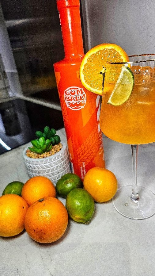 Instagram post by @sj_goodeats_ for XIX Vodka. Caption reads: 🍊XIX VODKA ORANGE COCKTAILS 🍊

Last Friday was....