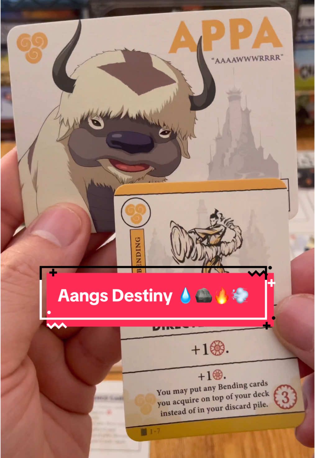 TikTok post by @tiktokboardgames for The Op Games. Caption reads: [...] in bio! This game was created by @The Op....