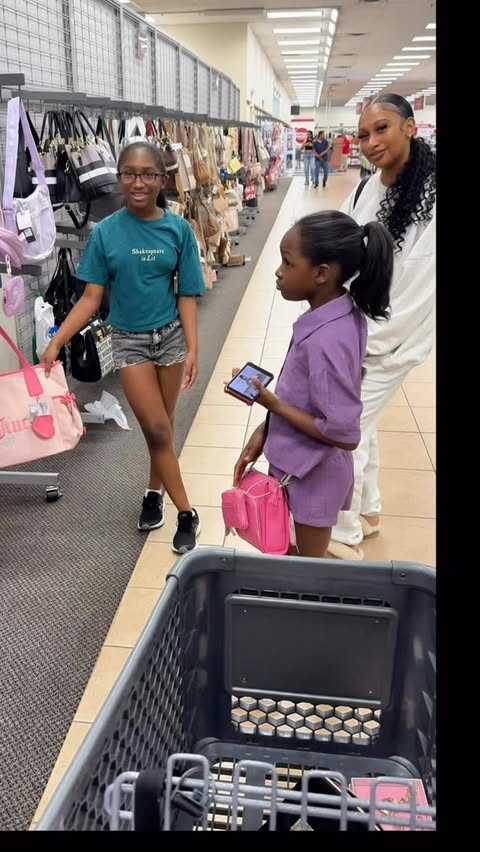 Instagram post by @iamrichiere for Burlington. Caption reads: It’s always a great day shopping on daddy’s....