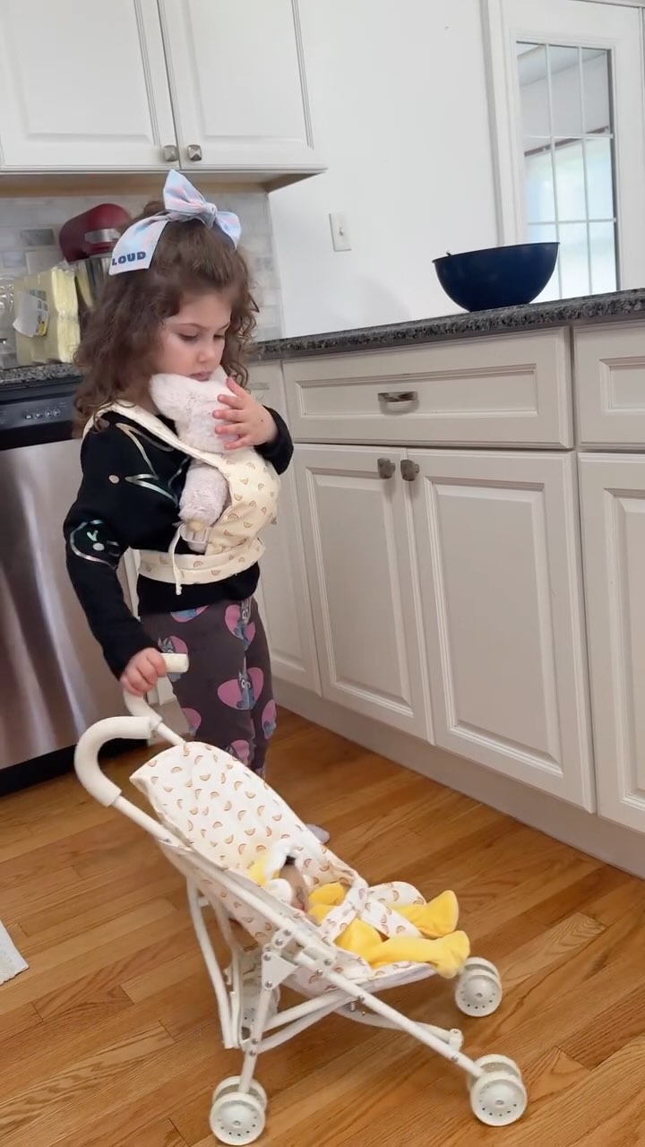 Instagram post by @thezarajway for Olli Ella. Caption reads: Motherhood is not an easy task 😅 Huge thanks to....