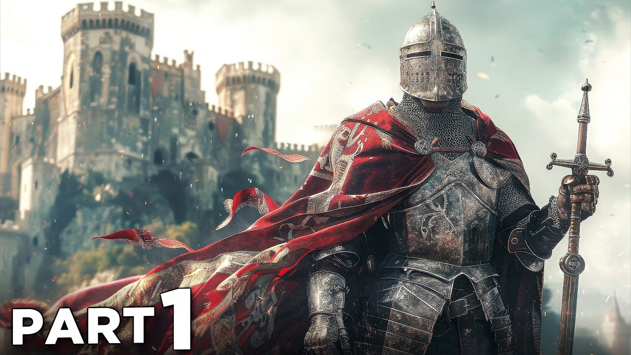 YouTube post by an influencer for PLAION España. Caption reads: Buy Kingdom Come Deliverance 2 here: Thanks Plaion....