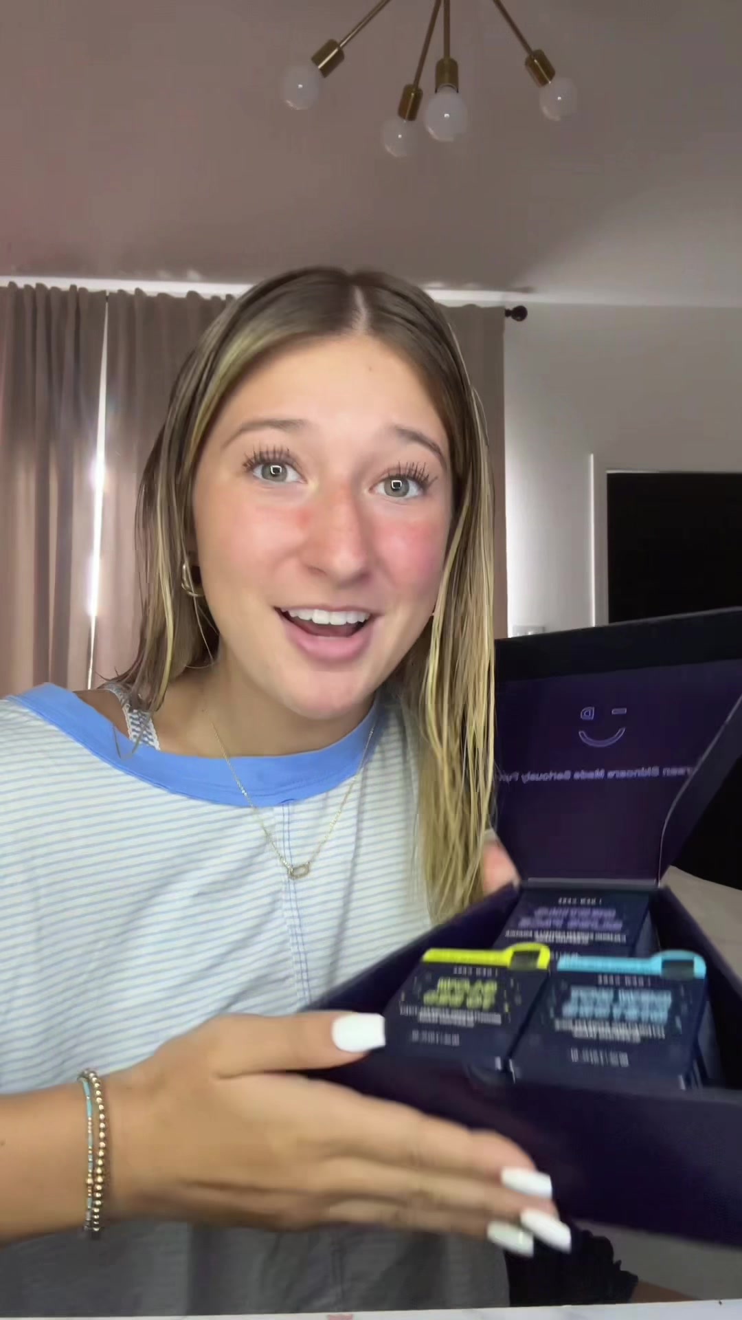 TikTok post by @ryane.rr for I Dew Care. Caption reads: I tried I Dew Care’s new Korean overnight masks....