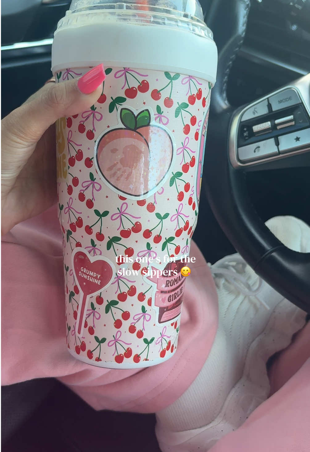 TikTok post by @ohhlivia319 for FrostBuddy. Caption reads: [...] COLD alll day long 😋 @Frost Buddy....