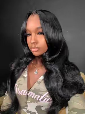 TikTok post by @aichajasminee for Pizazz Hair. Caption reads: 😽🎀 @Cynosure Hair Shop @Cynosurehairwigs.