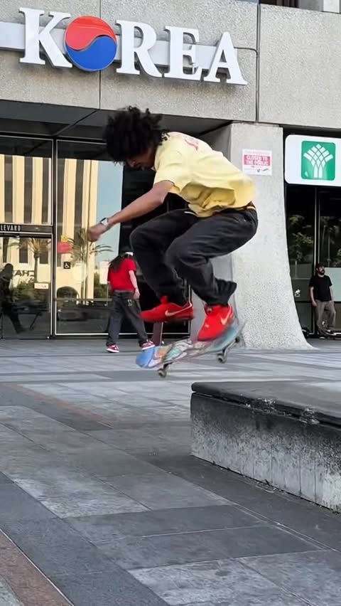 Instagram post by @victorbrooks for Nike Skateboarding. Caption reads: @innercity.la is excited to announce we’re....