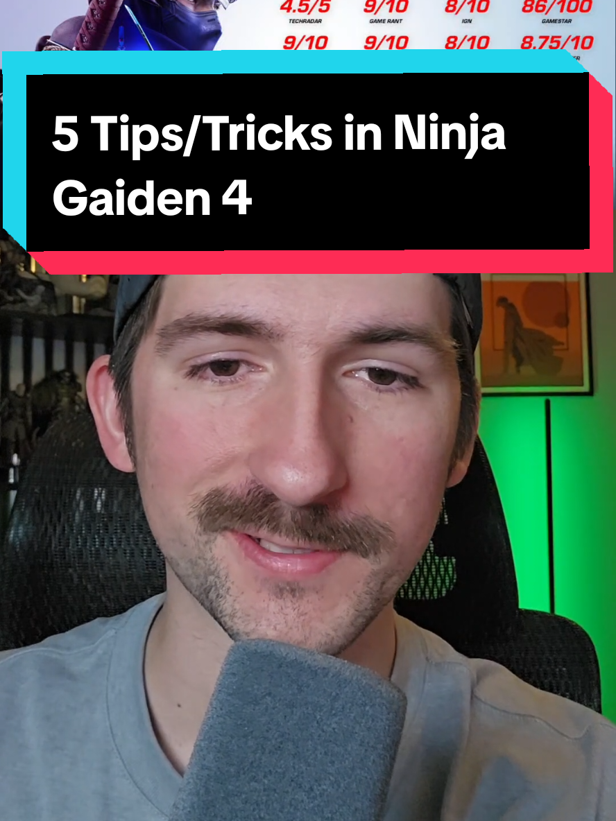 TikTok post by @jacobm.stevens for Xbox. Caption reads: Here are 5 tips/tricks to help you survive Ninja....