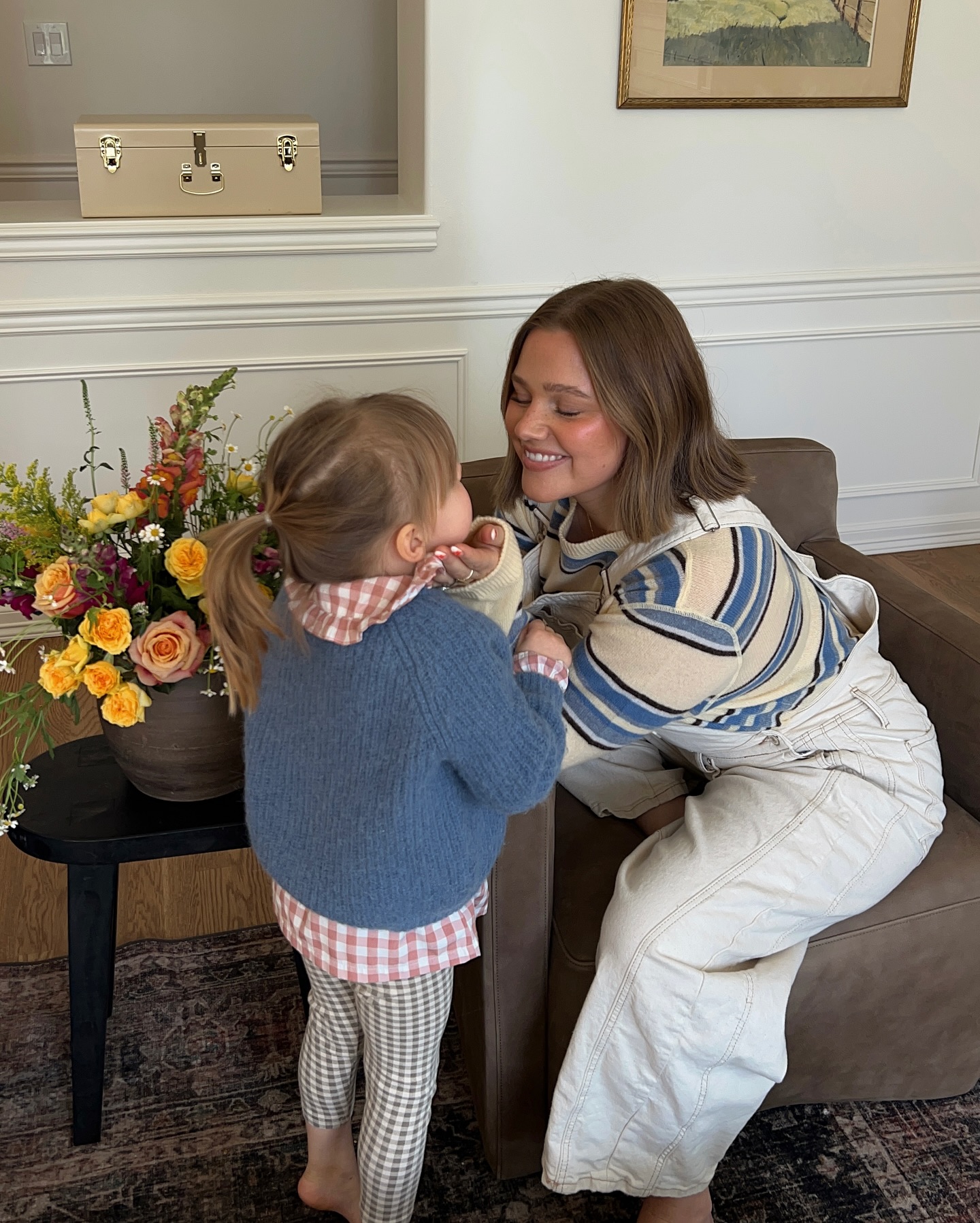 Instagram post by @bresheppard for Hallmark. Caption reads: #ad My girl 🥰🌷If you know me, you know I’ve been....