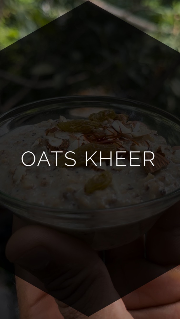 Instagram post by @modernmonk360 for Quaker. Caption reads: 🙋🏻A Quick Oats Kheer Recipe Inspired By....