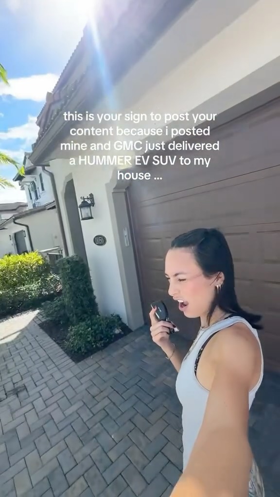 Instagram post by @mafeanzures for GMC. Caption reads: if this is not your sign… @gmc 

#fyp #pov....