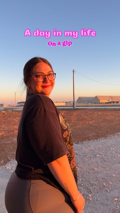 Instagram post by @kims.weightloss_journey for Join Amble. Caption reads: A real day in my life on a GLP! 
This routine + my....