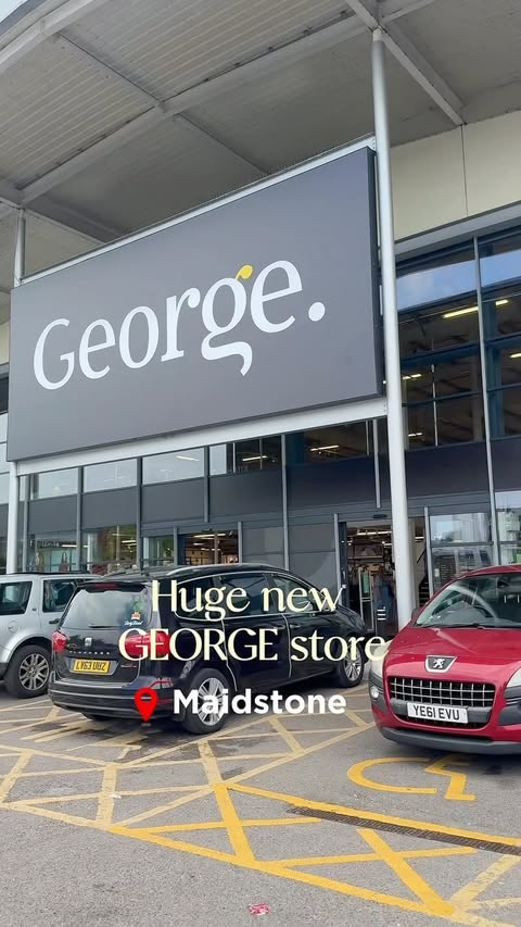 Instagram post by @loz_knight_ for George at Asda. Caption reads: [...] list of places to visit in Kent!....