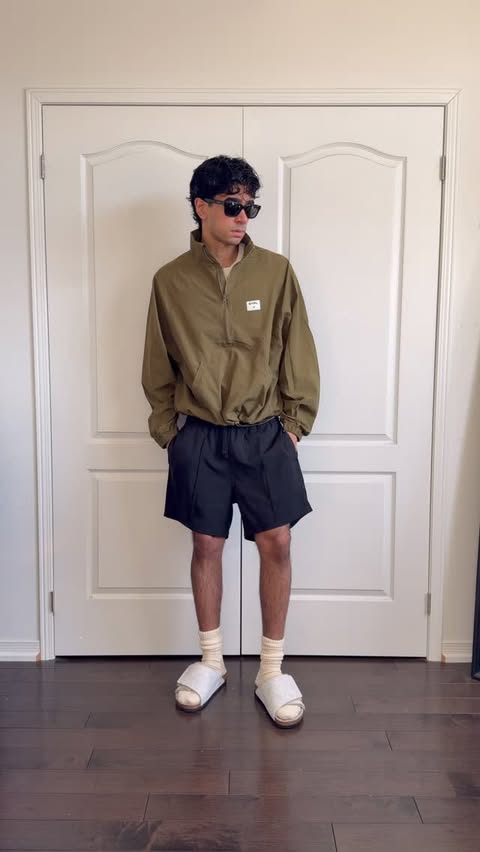 Instagram post by @omgessin for ThreadBeast. Caption reads: simple spring outfits with @threadbeast....