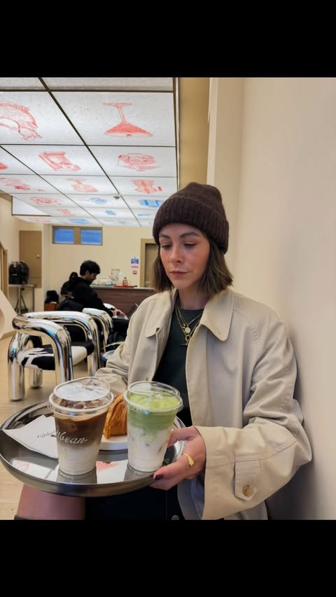 Instagram post by @meganellaby for Selfridges. Caption reads: [...] a Galentines treat c/o....