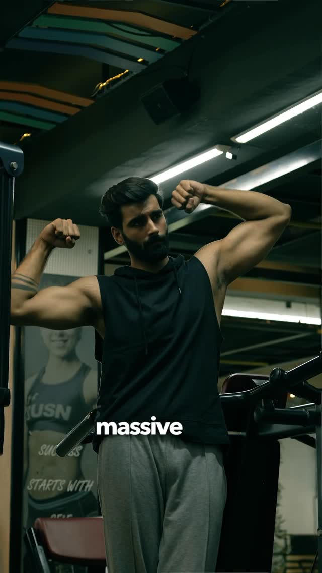 Instagram post by @piyush for Big Flex - Sports Nutrition. Caption reads: 💥 NUKE is my secret weapon!
This pre-workout hits....