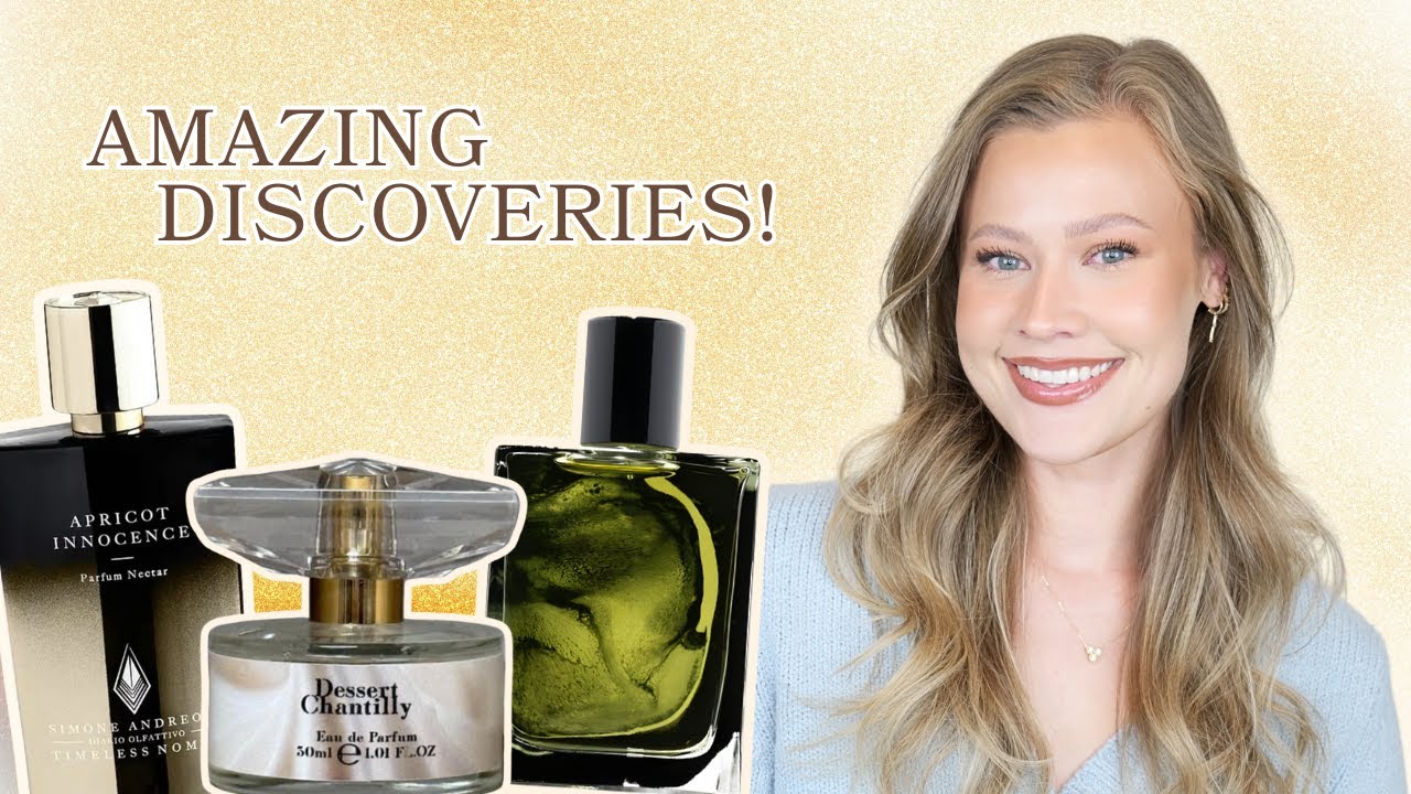 YouTube post by @AnneLauren for So Avant Garde. Caption reads: The best fragrances I tried from months of....