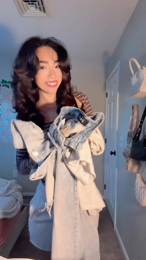 Instagram post by @marialys_frias for Charlotte Russe. Caption reads: [...] added to my winter collection 🫶🏻....