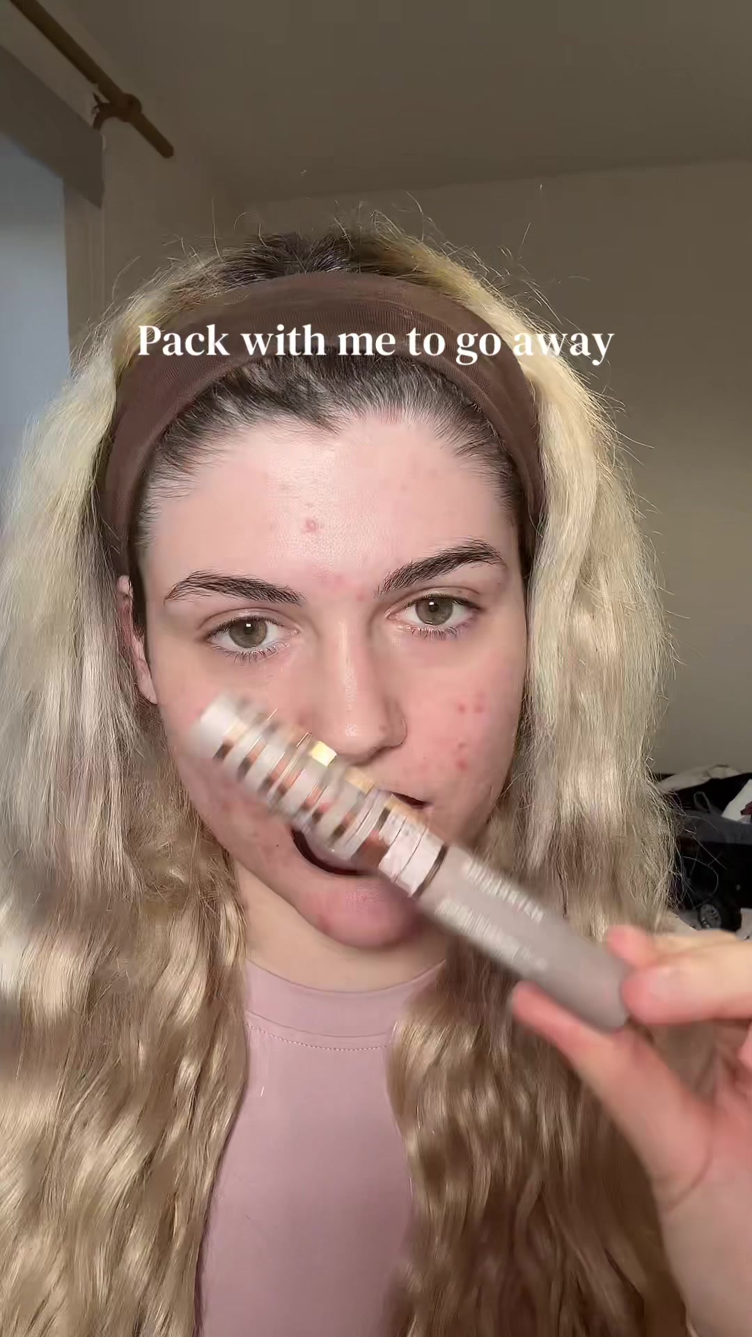 TikTok post by @kiamuax for Kanzen Skincare. Caption reads: Just some essentials xx @Skin + Me @Kanzen....