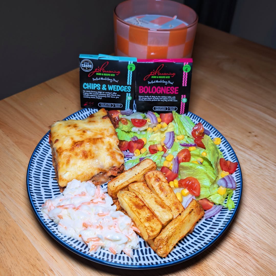 Instagram post by @its_never_too_late_to_restart for JD SEASONINGS. Caption reads: [...] and reduced fat coleslaw.

.

I use....