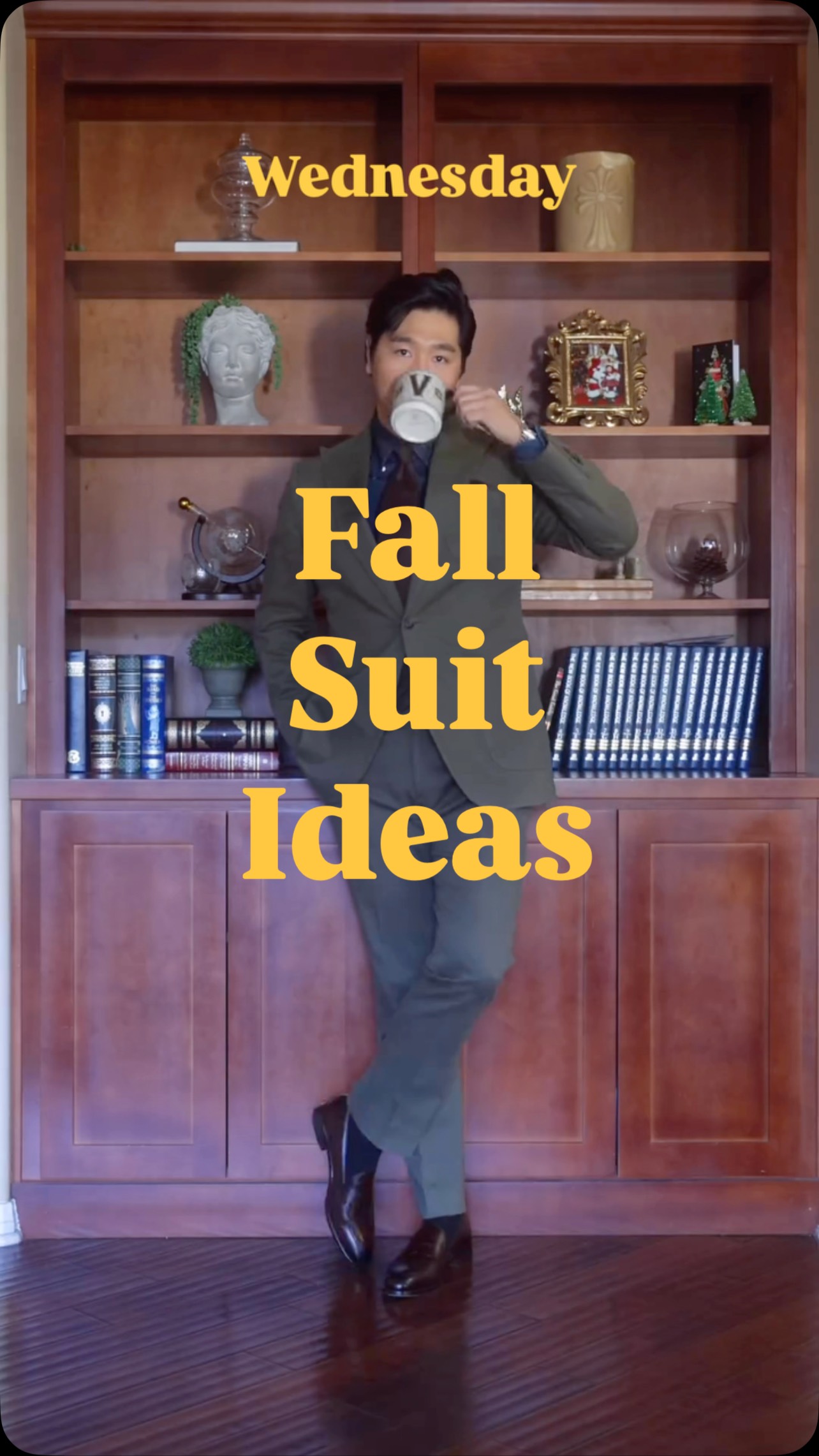 Instagram post by @mrvlstyle for Proper Cloth. Caption reads: Fall is officially here! Six expertly crafted....