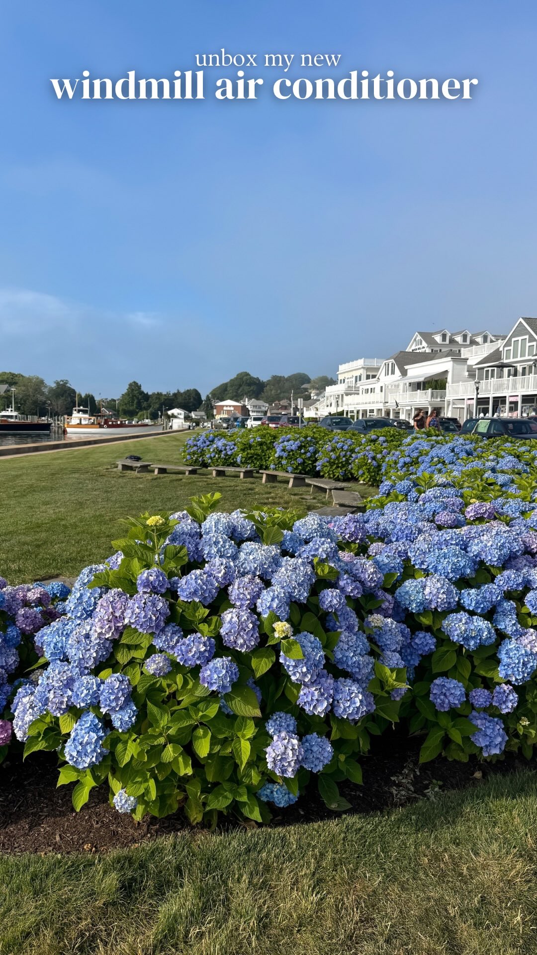 Instagram post by @sugaredstilettos for Windmill Air. Caption reads: [...] & she’s sleeeeek 🌬️❄️... gifted by....