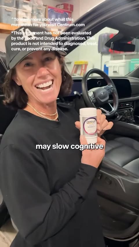 Instagram post by @emilybreeze for Centrum. Caption reads: #CentrumPartner My mornings start at full speed —....