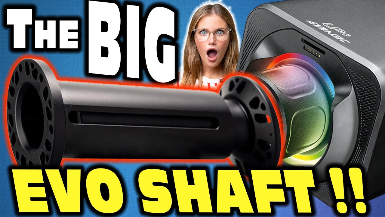 YouTube post by @TheSimCircuit for Simagic. Caption reads: The BIG SIMAGIC MOD You Haven’t Seen Yet!.