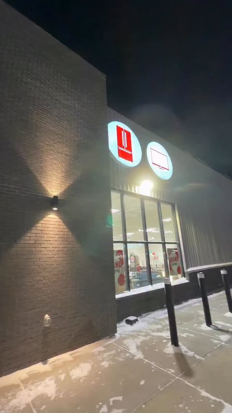 Instagram post by @candice.willetts for The Brick. Caption reads: Tonight we attended the Grand Opening of....