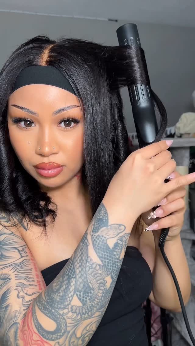 Instagram post by @theangelamaee for TYMO Beauty. Caption reads: Lemme save y’all some coins😍 @tymo_fashiontech....