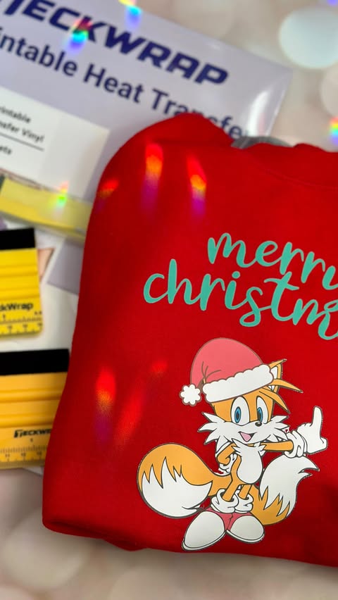 Instagram post by @createwithdesi for TeckWrapcraft. Caption reads: [...] shirt…”
Me: Say less. 👀✂️ — grabs....