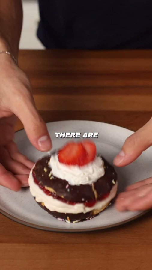 Instagram post by @louisgcooks for Quest Nutrition. Caption reads: There are no more excuses. This donut is packed w/....